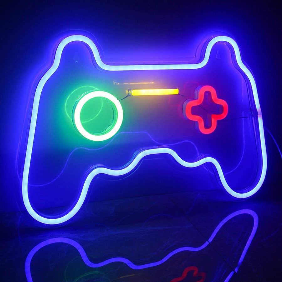 "Mini Game Controller" Neon Sign For Game Room