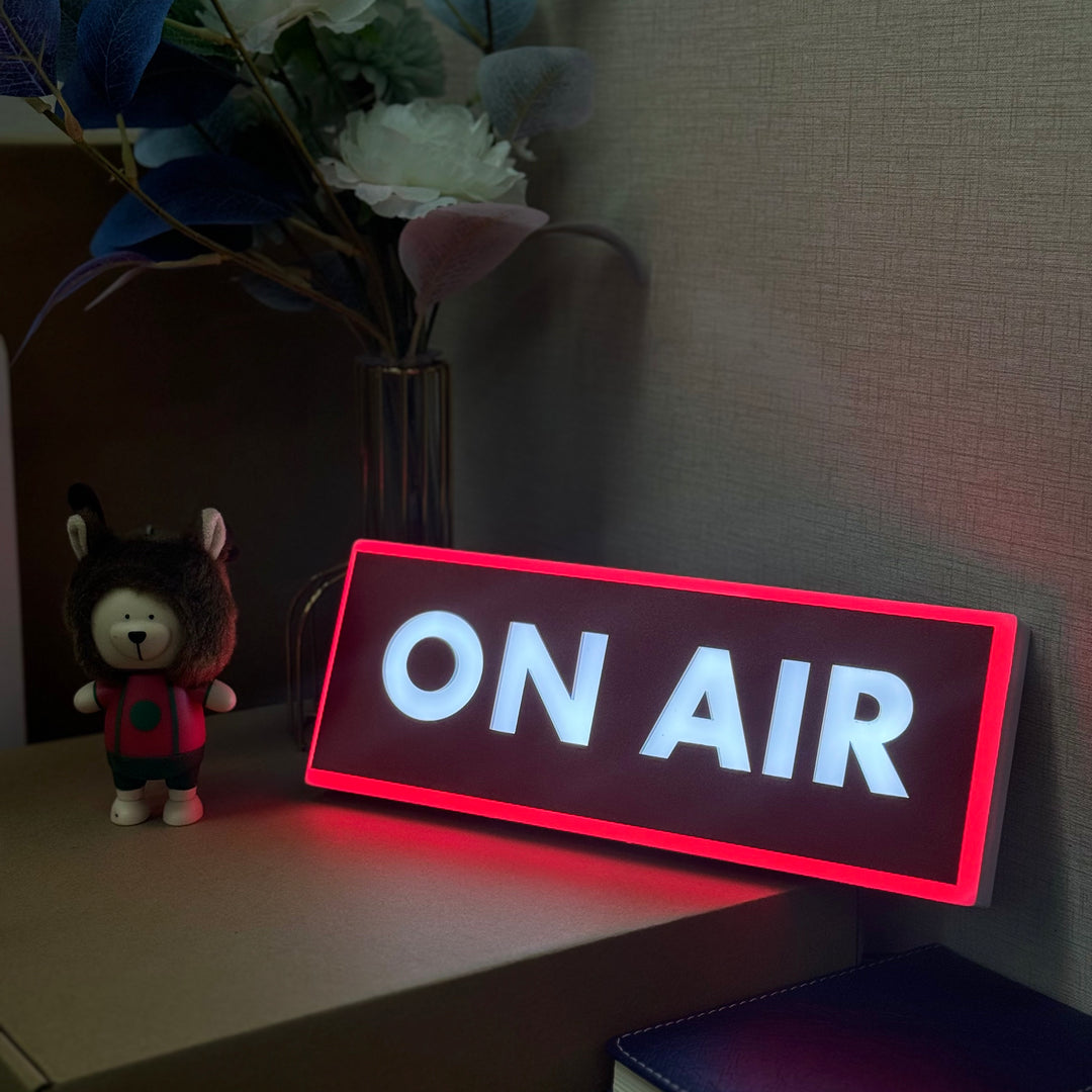 "On Air" Neon Like Sign