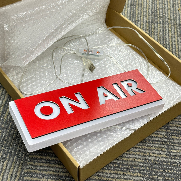 "On Air" Neon Like Sign