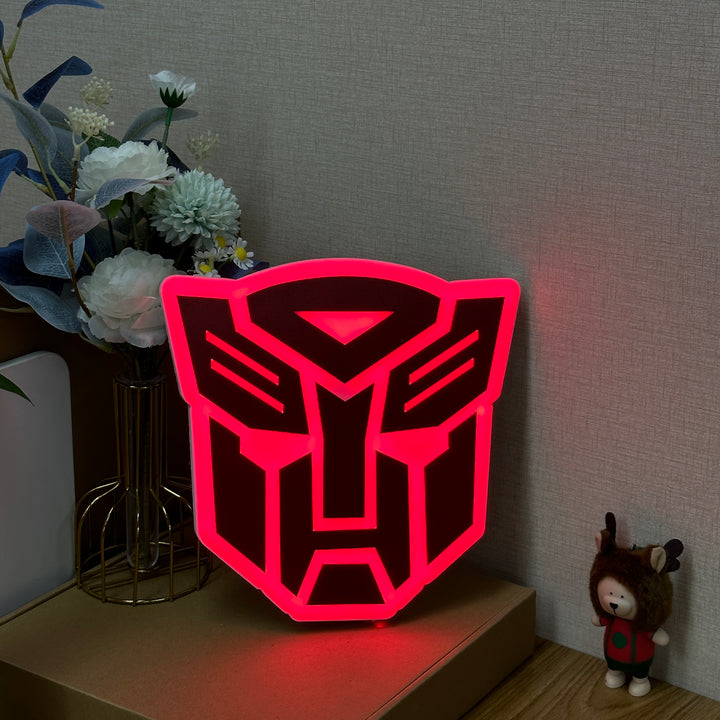 "Autobot" Neon Like Sign