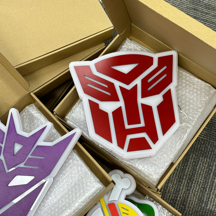"Autobot" Neon Like Sign