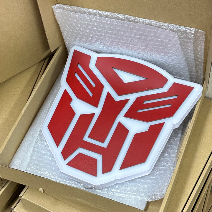 "Autobot" Neon Like Sign