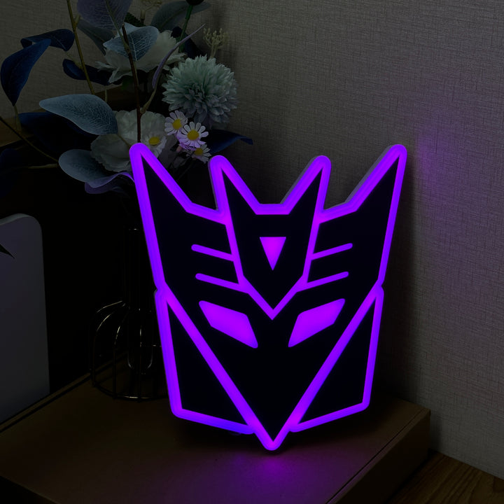"Decepticons Sign" Neon Like Sign