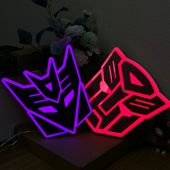 "Decepticons Sign" Neon Like Sign