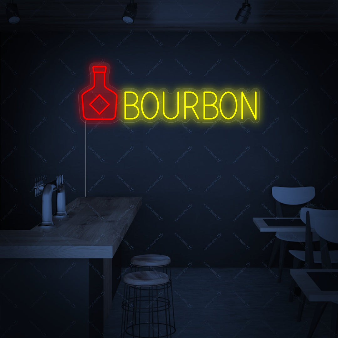 "Bourbon" Neon Sign