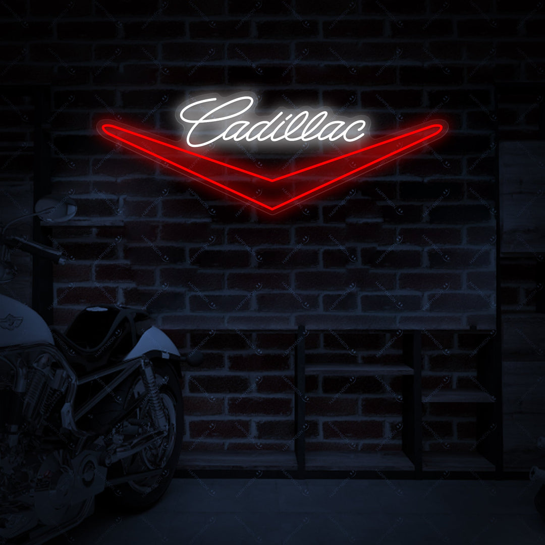 "Cadi-Car" Neon Sign