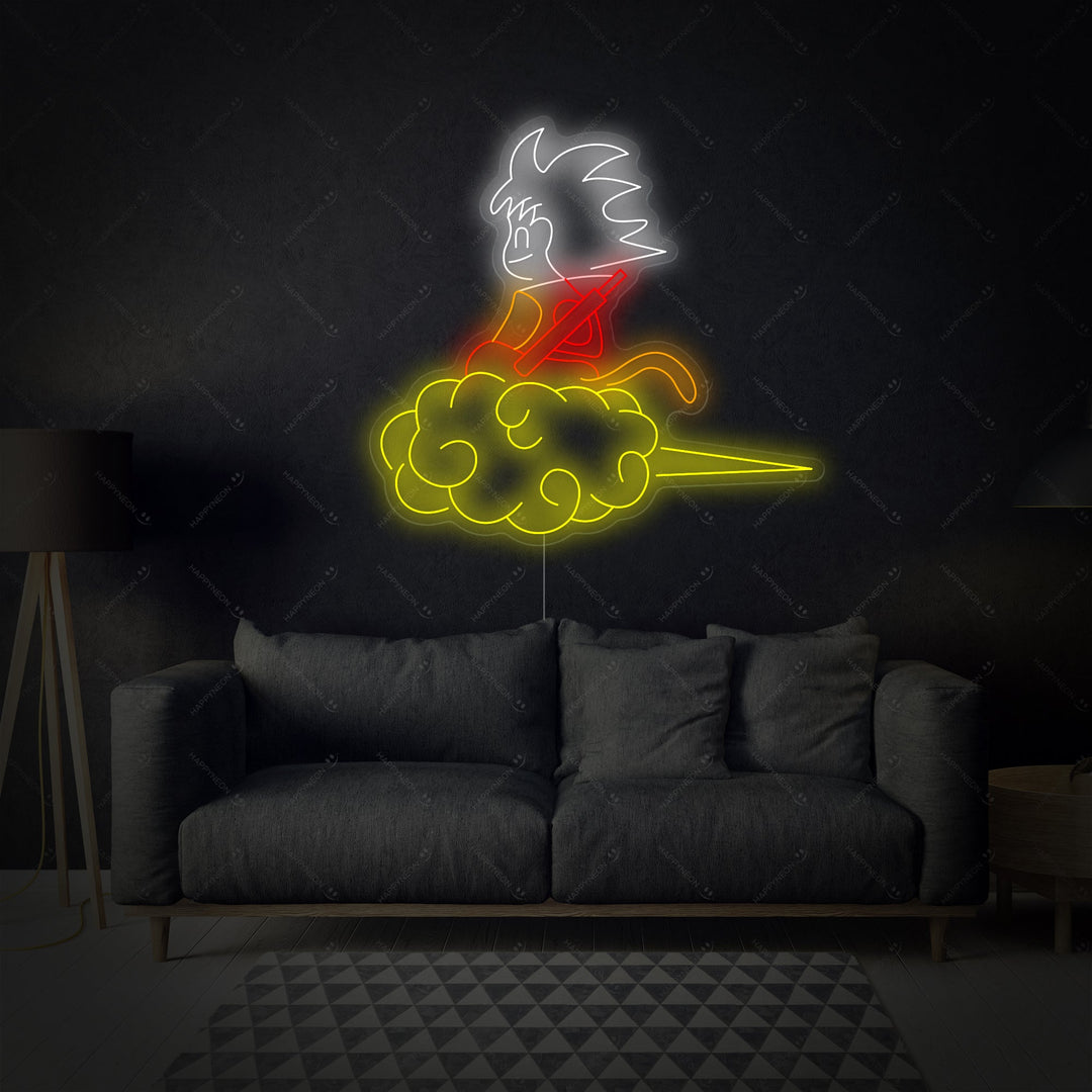 "Dragon Ball Goku" Neon Sign