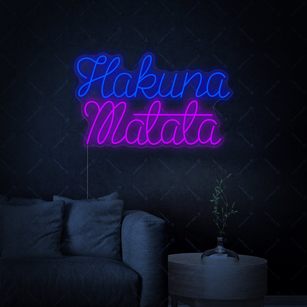 "Hakuna Matata" Neon Sign
