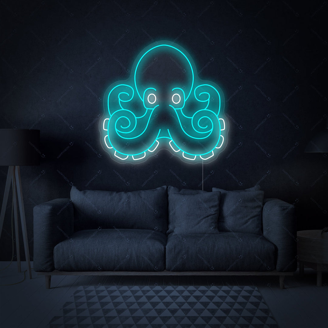 "Octopus" Neon Sign