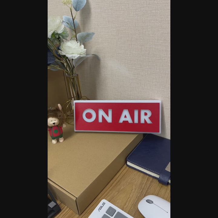 "On Air" Neon Like Sign