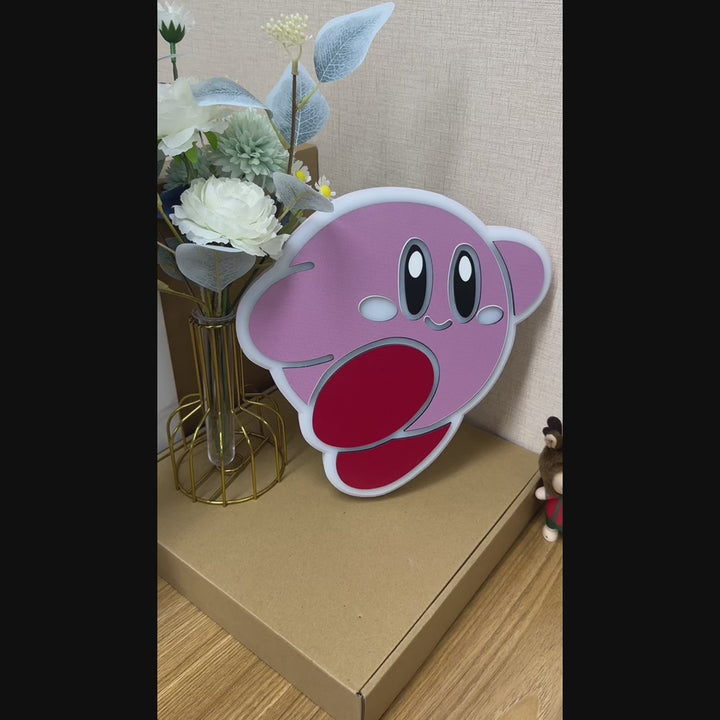 "Kirby" Neon Like Sign