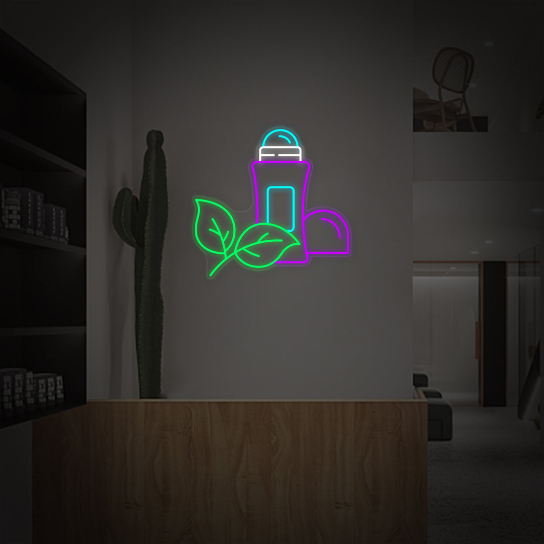 "Antiperspirant Beauty Shop" Neon Sign