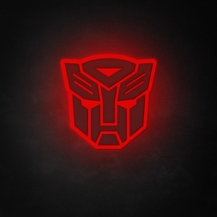 "Autobot" Neon Like Sign