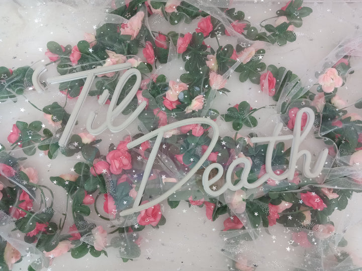 Til Death LED Neon Sign (3 in stock)