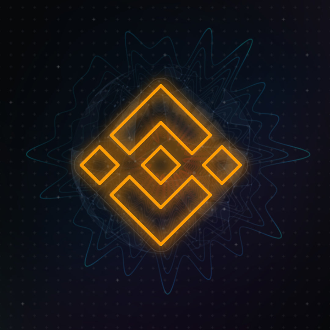 "BNB Binance" Neon Sign