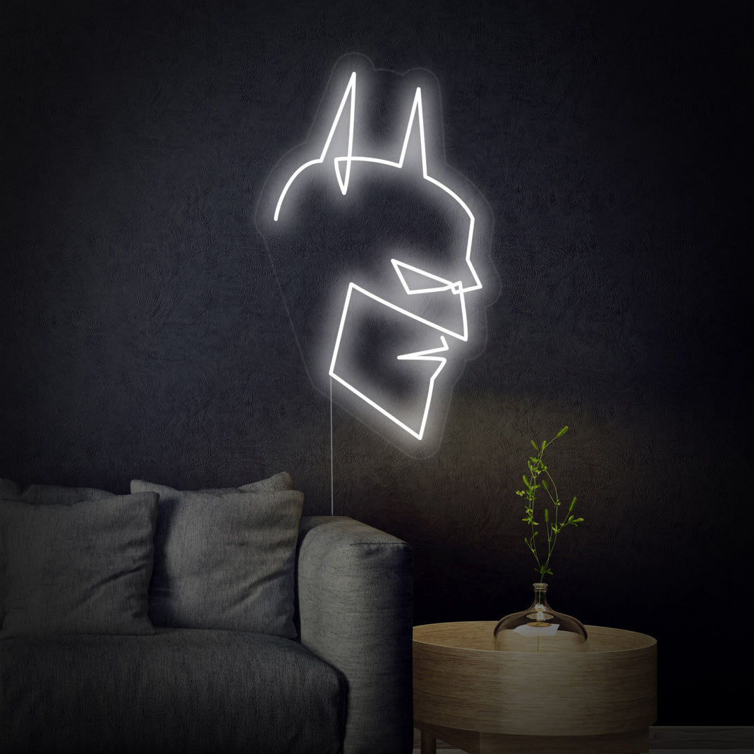 "Bat Head" Neon Sign