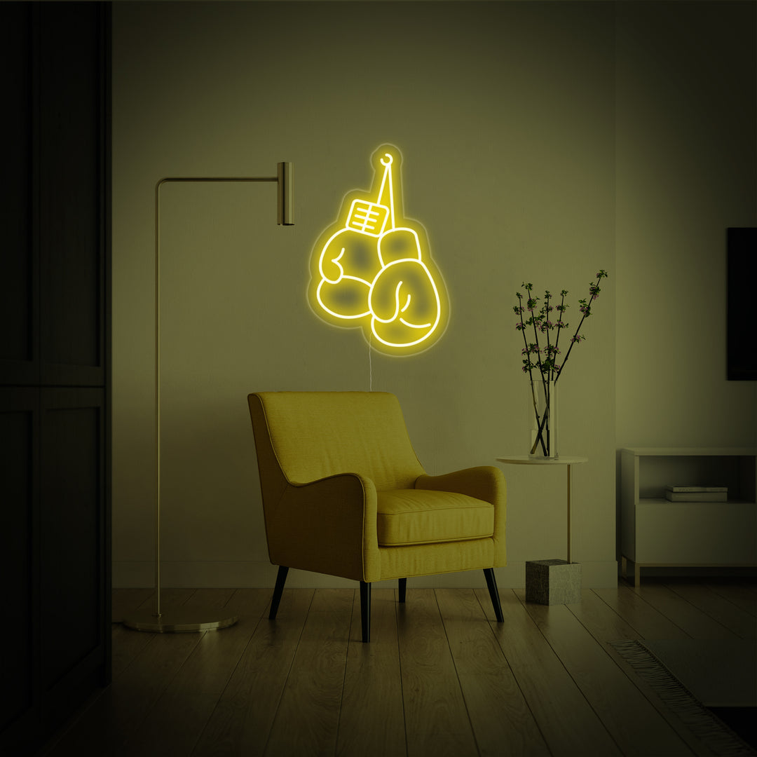 "Boxing Gloves" Neon Sign