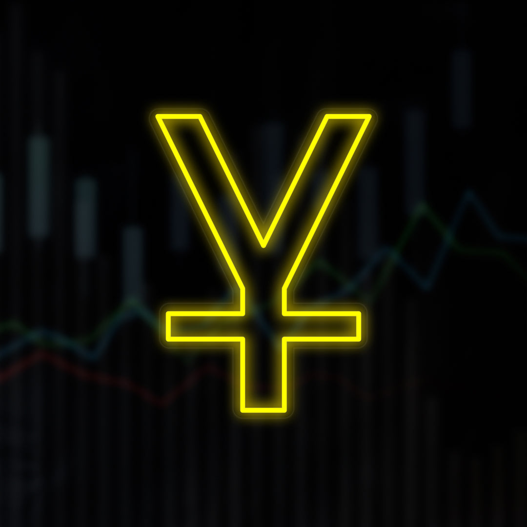 "Chinese Yuan" Neon Sign
