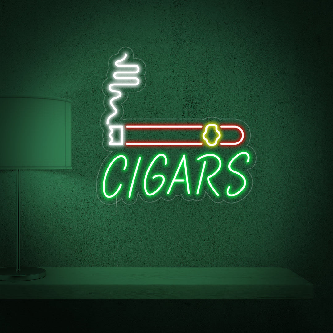 "Cigars Shop" Neon Sign
