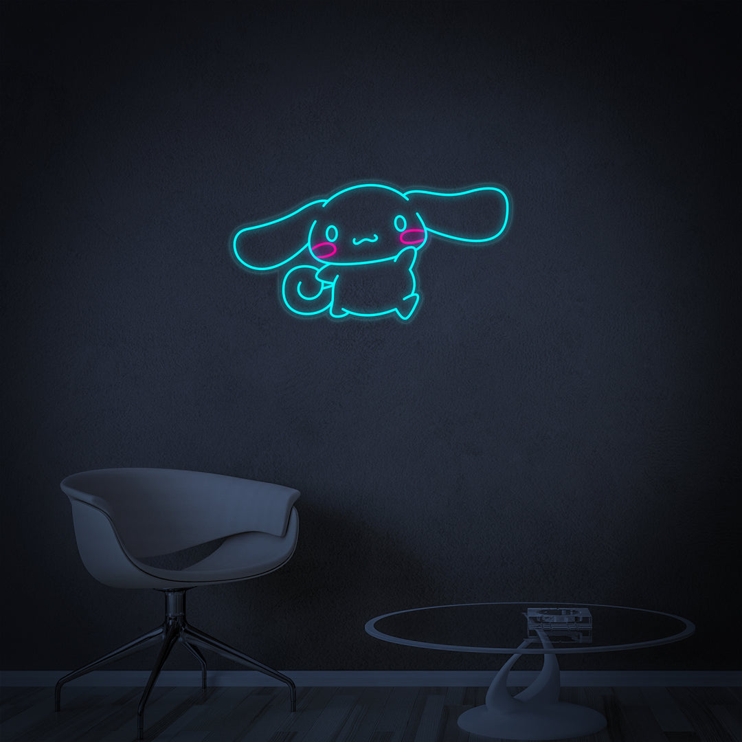 "Cinnamoroll Anime" Neon Sign