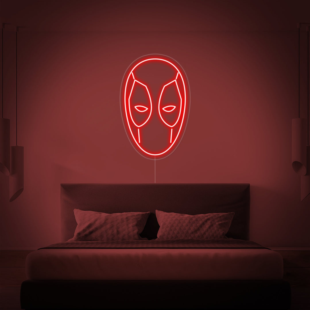 "Dead face" Neon Sign