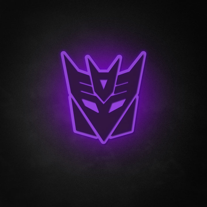 "Decepticons Sign" Neon Like Sign