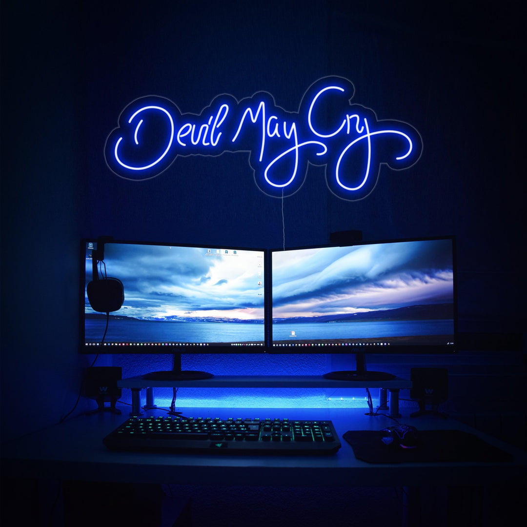 "Devil May Cry, Game Wall Art" Neon Sign