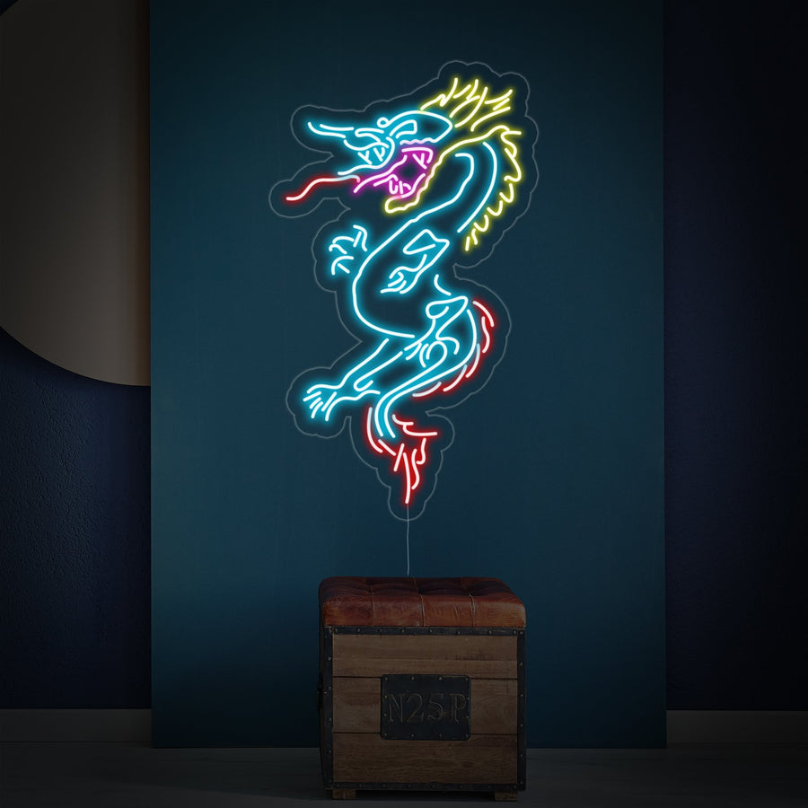 "Dragon" Neon Sign