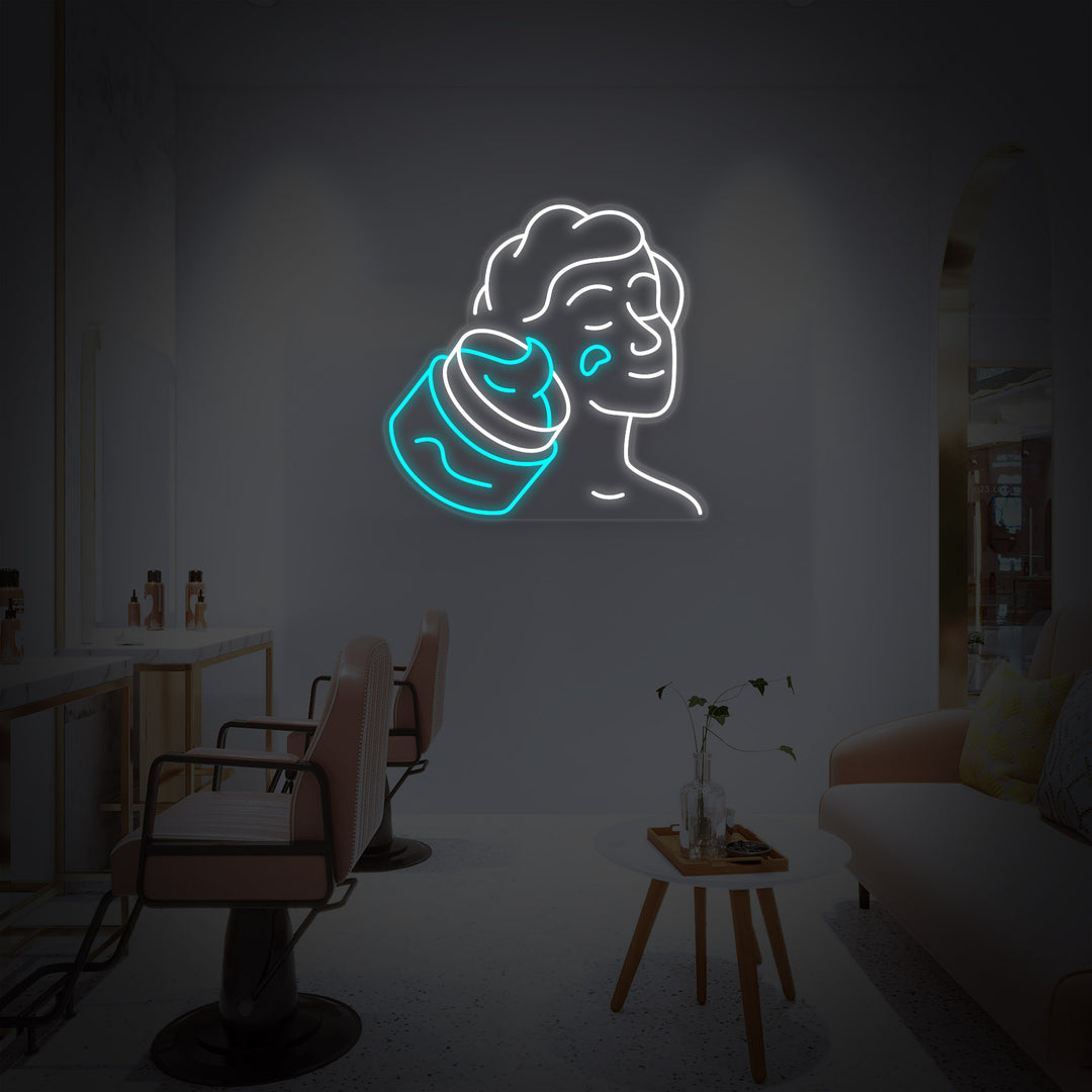 "Hygiene Skin Care" Neon Sign