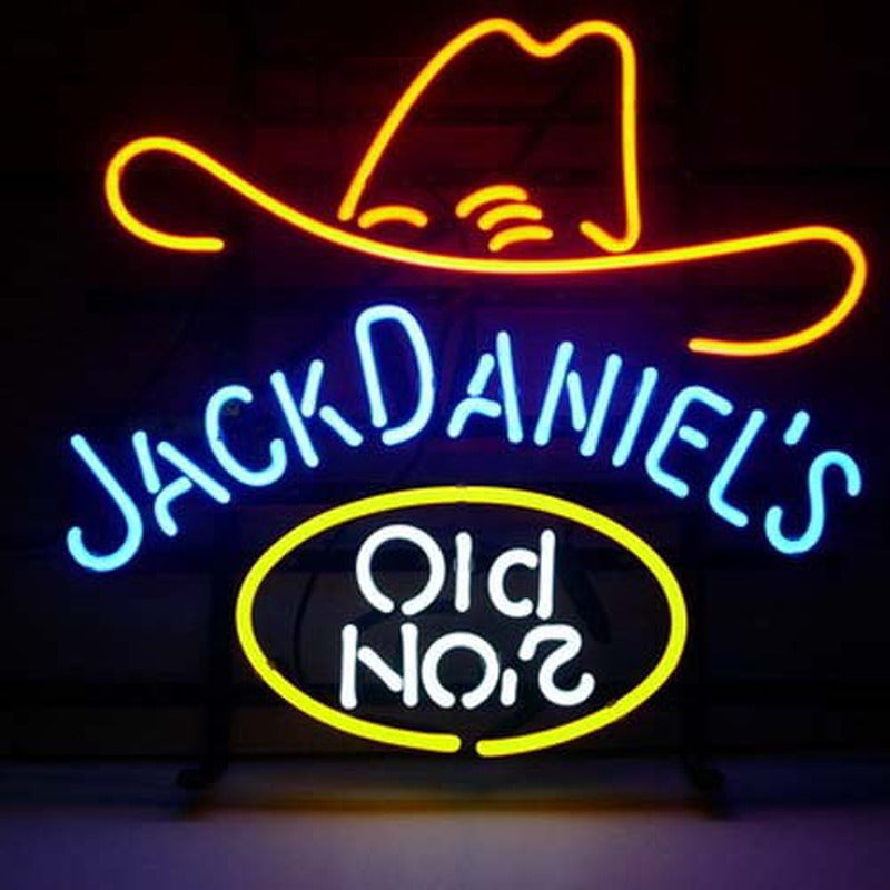 "Jack Whiskey" Neon Sign, Whiskey Neon Sign, Whiskey Bar Neon Sign