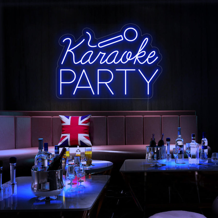 "Karaoke Party" Neon Sign