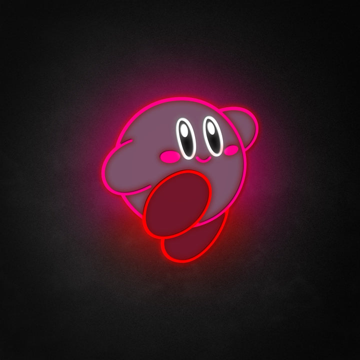 "Kirby" Neon Like Sign