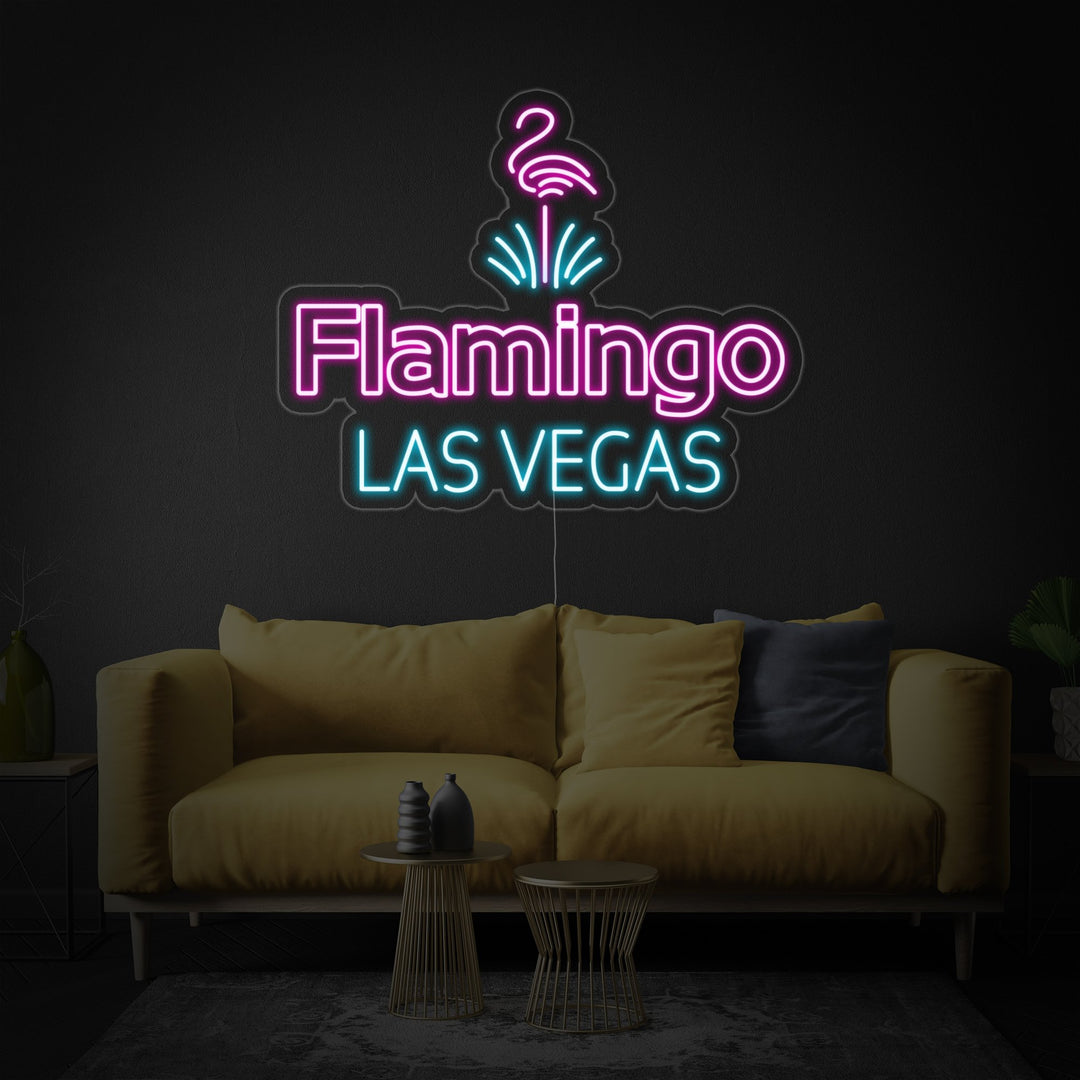 "Flamingo Las Vegas" Neon Sign