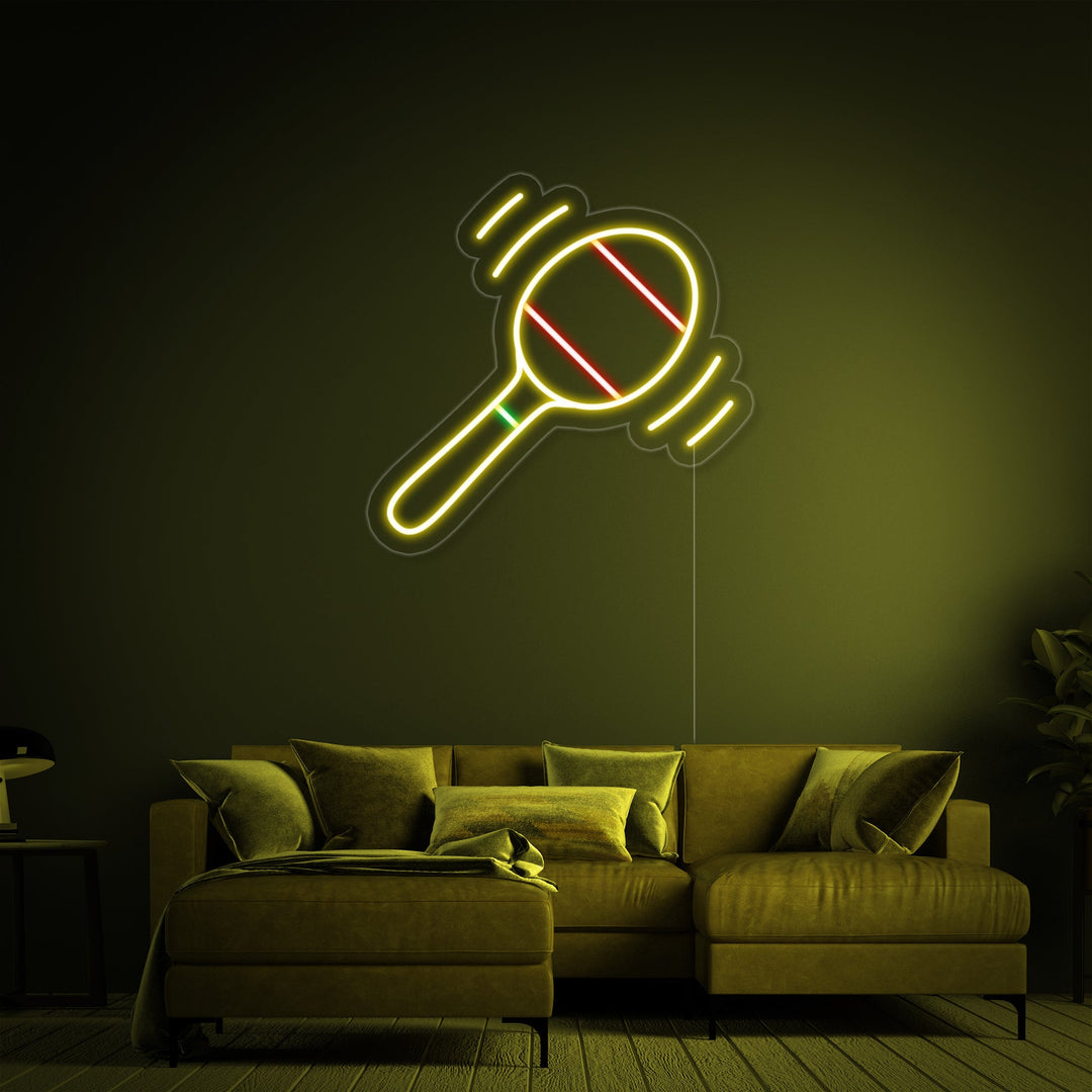 "Maraca" Neon Sign