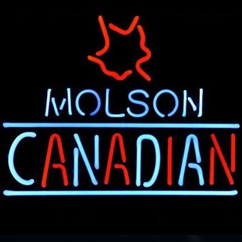 "Molson Canadian Beer" Neon Sign