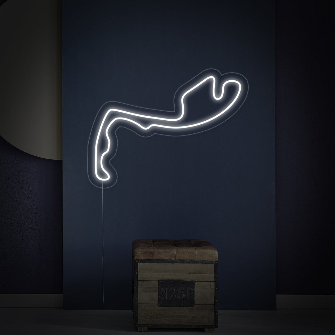 "Monaco F1 Track" Neon Sign
