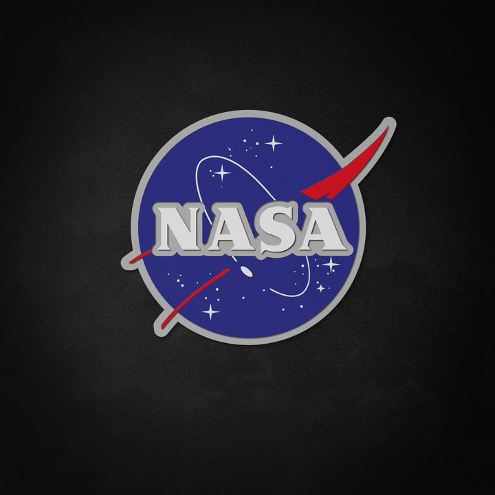 "Nas Insignia Logo" Neon Like Sign