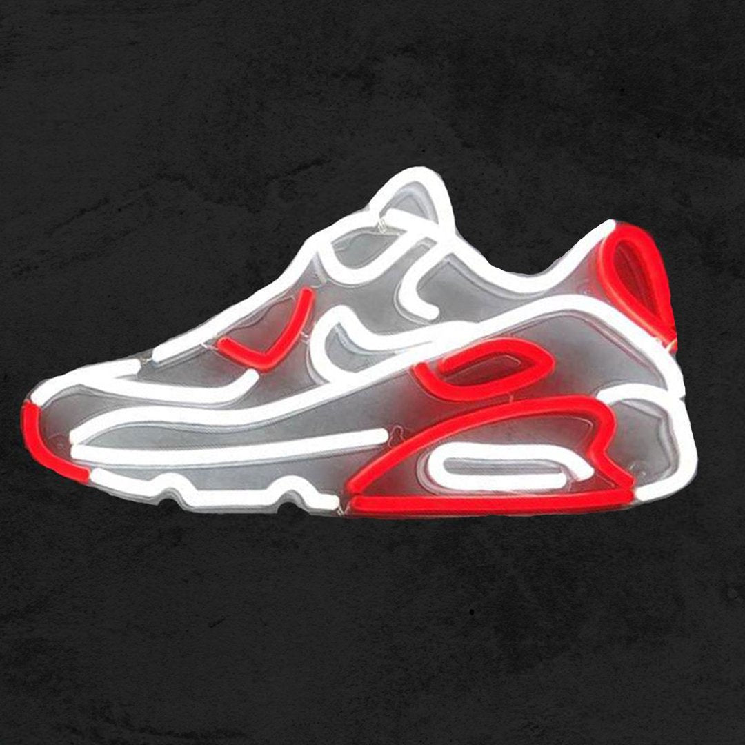 "NK Air Max 90 Sneaker" Neon Sign