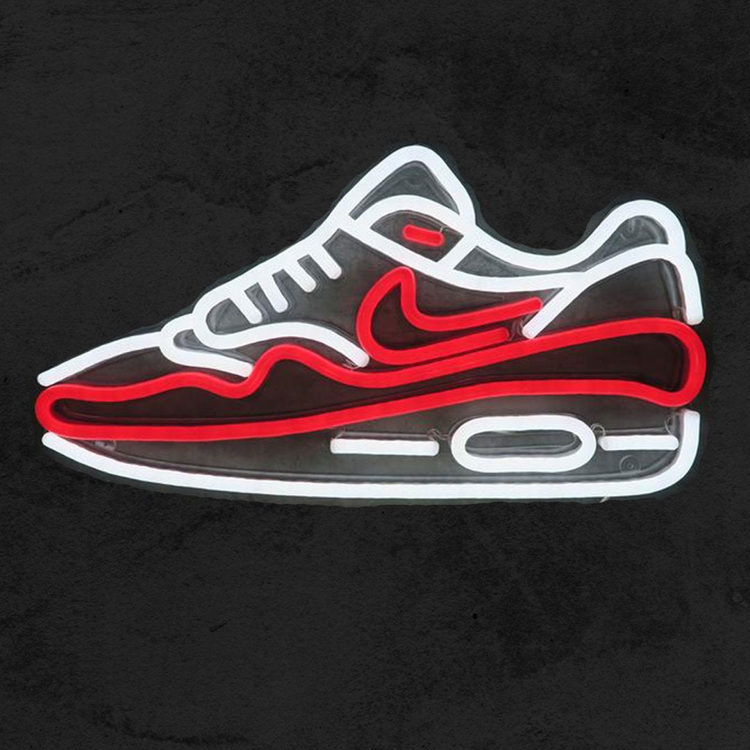"NK Air Max 1 Sneaker" Neon Sign