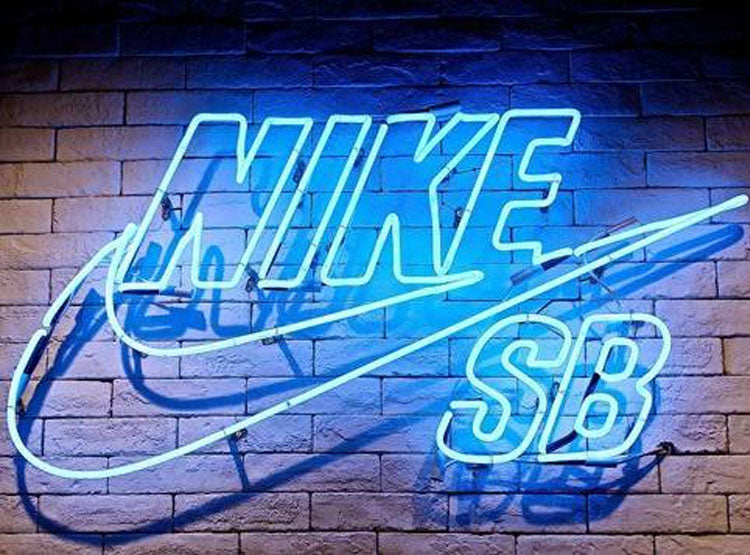 "NK SB" Neon Sign
