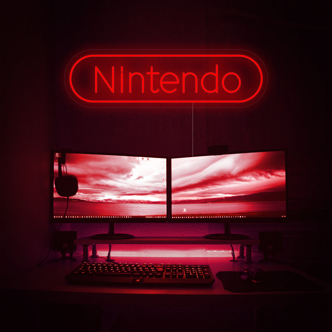 "NTD Game Rome Decor" Neon Sign