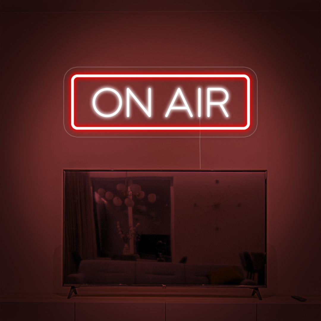"ON AIR LETTERS" Neon Sign