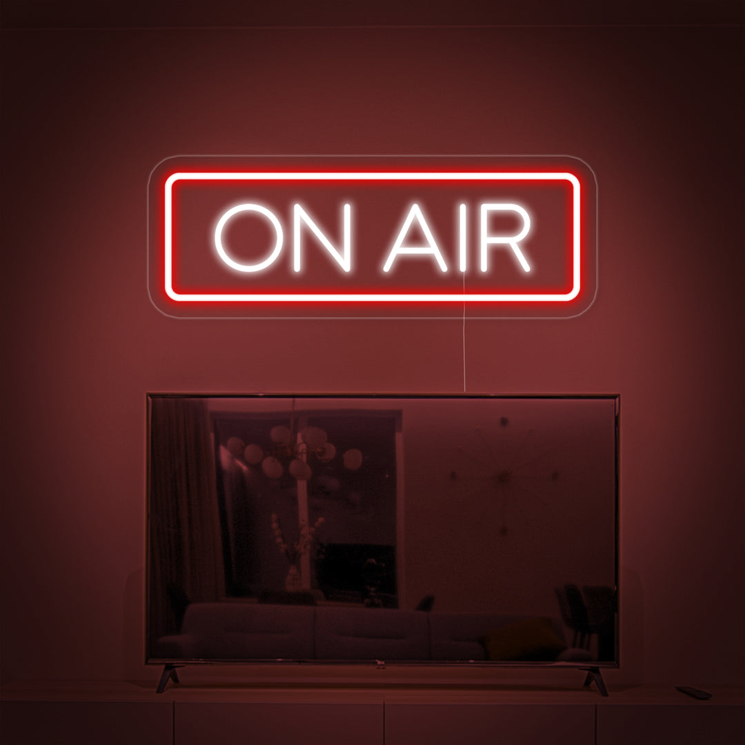 "ON AIR" Neon Sign, On Air LED Sign
