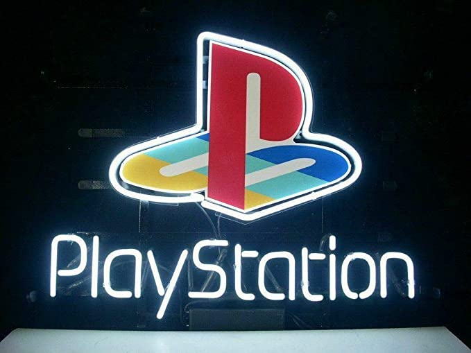 "Play Gaming Station Game Room" Neon Sign