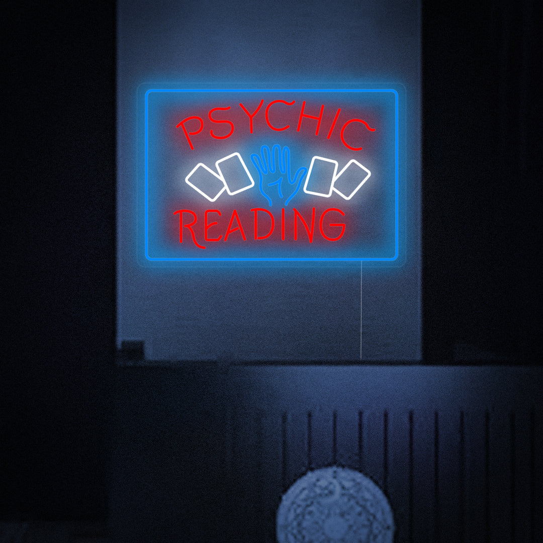 Psychic Readings Neon Sign, Psychic Reader Neon Sign, Neon Psychic Sign