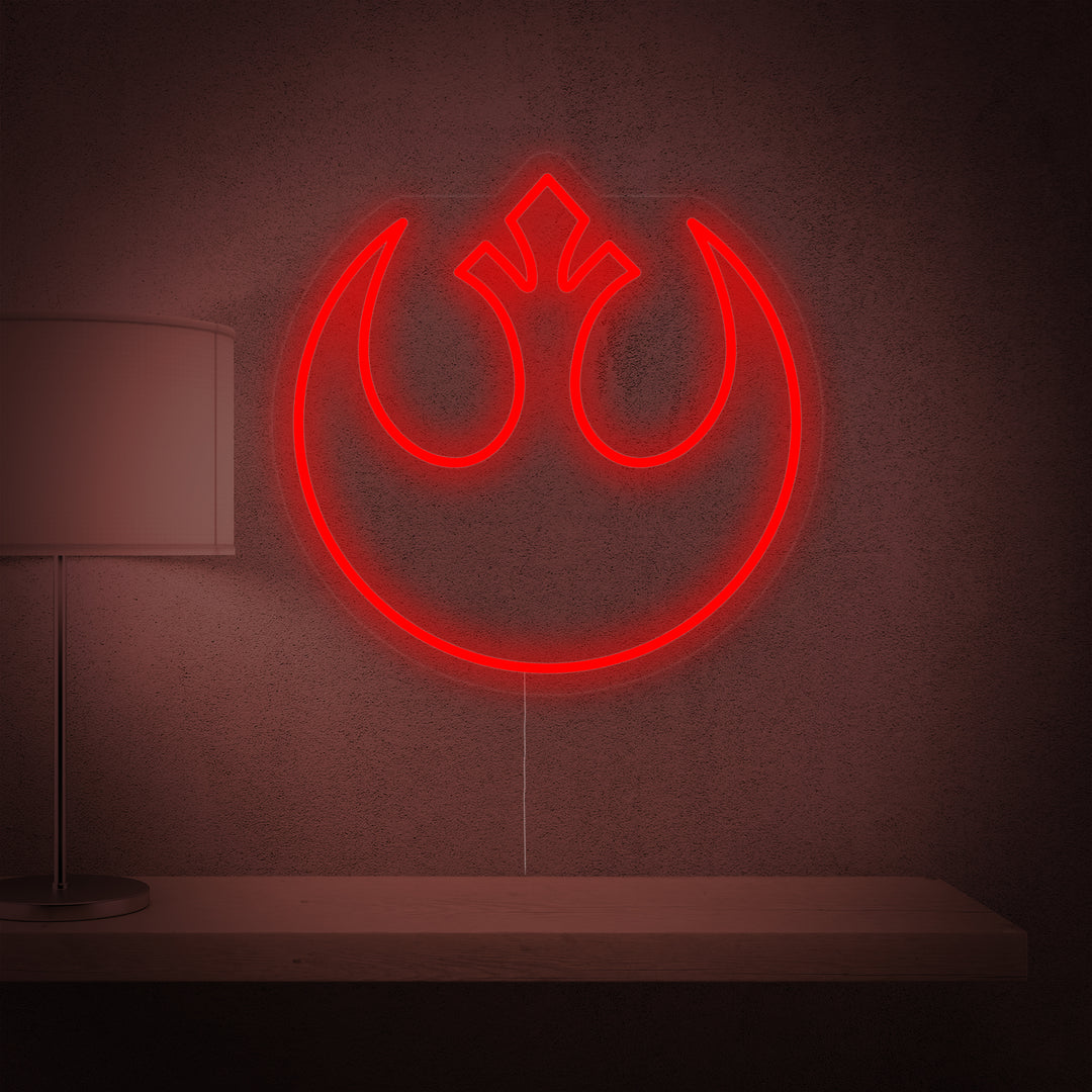 "Rebel" Neon Sign