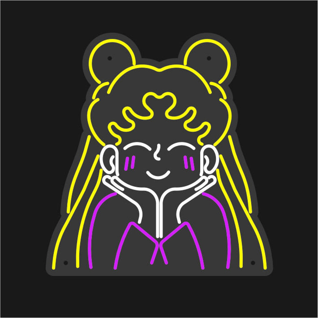 "Sailor Moon" Neon Sign