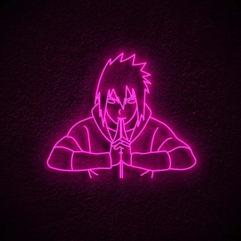 "Sasuke" Neon Sign