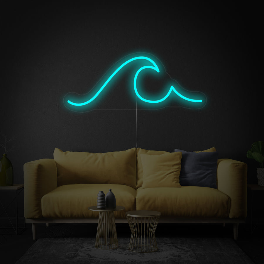 "Sea Wave" Neon Sign