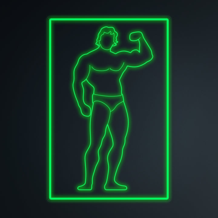 "Sports Bodybuilding Gym" Mini Neon Sign